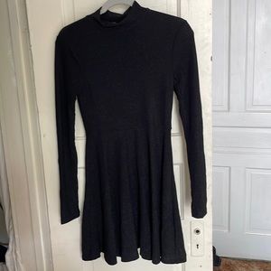 Wild fable dress. Black sparkles and long sleeve midi dress